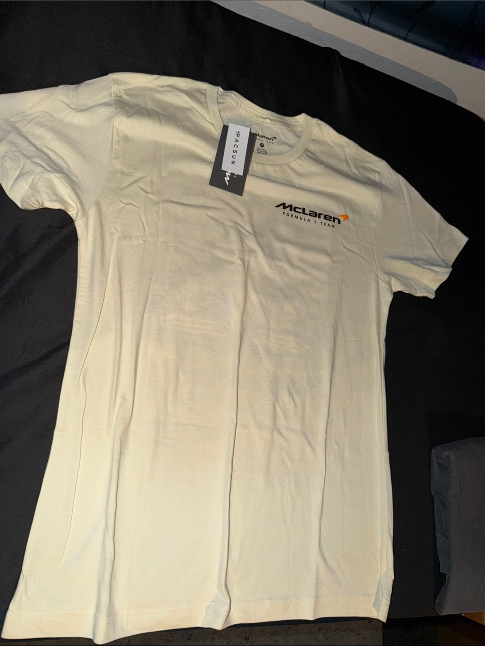 PacSun McLaren Formula 1 Cream Graphic Tee